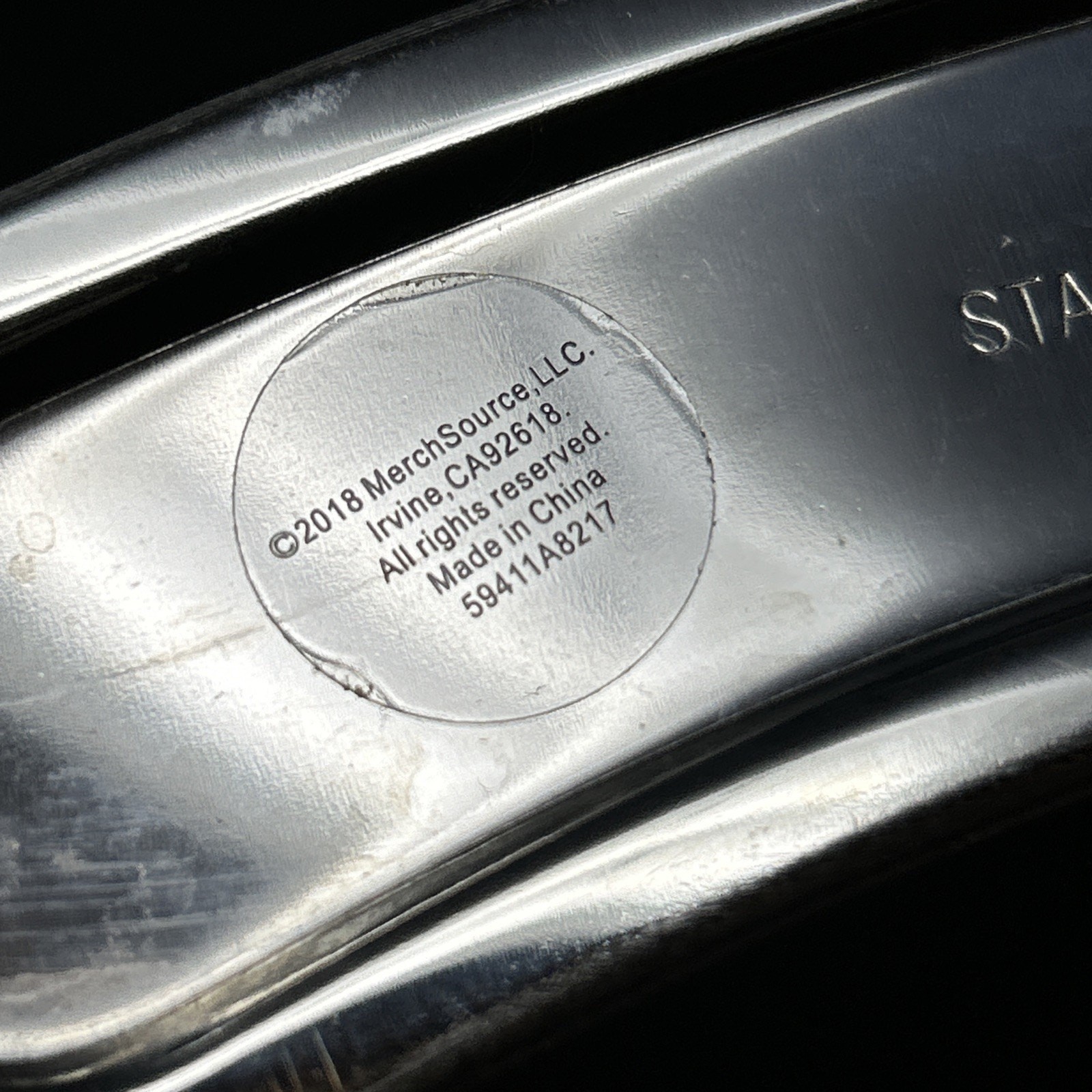 Giant 64oz Stainless Steel Flask 11" Novelty Santa Naughty Nice I Can Explain