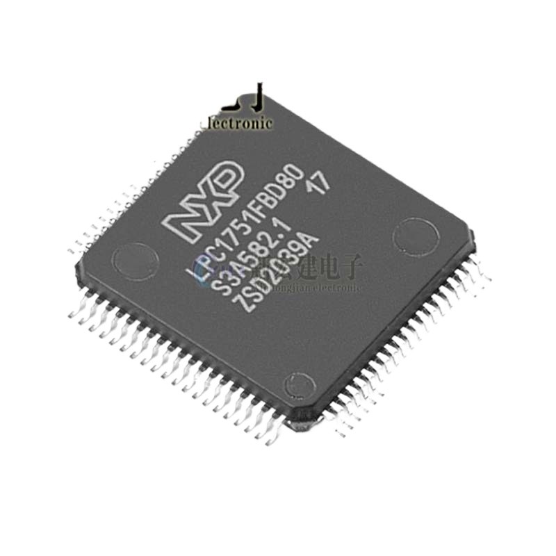 10 piece set  LPC1751FBD80 LPC1751