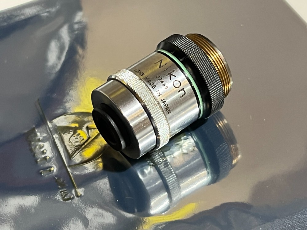 Nikon U20 0.33 - 20 x Long-Action Objective Microscope Lens with Iris Adjustment
