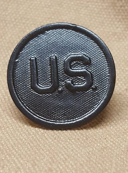 WWI US Collar Disk, U.S. variation