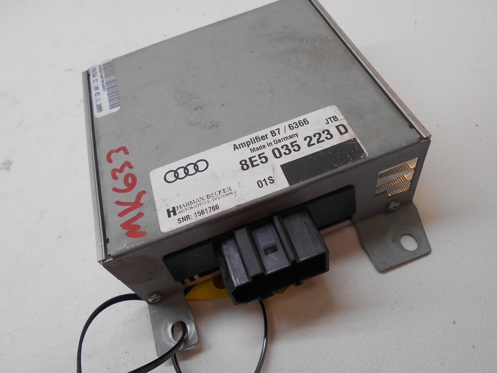 2006 Audi A4 SDN Audio System Amplifier OEM 8E5035223D LK0661