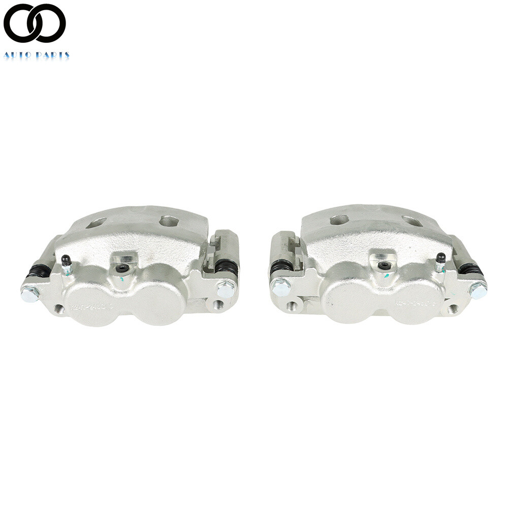 Pair Front Brake Calipers For Chevy Silverado 1500 2008-2018 GMC Sierra Yukon
