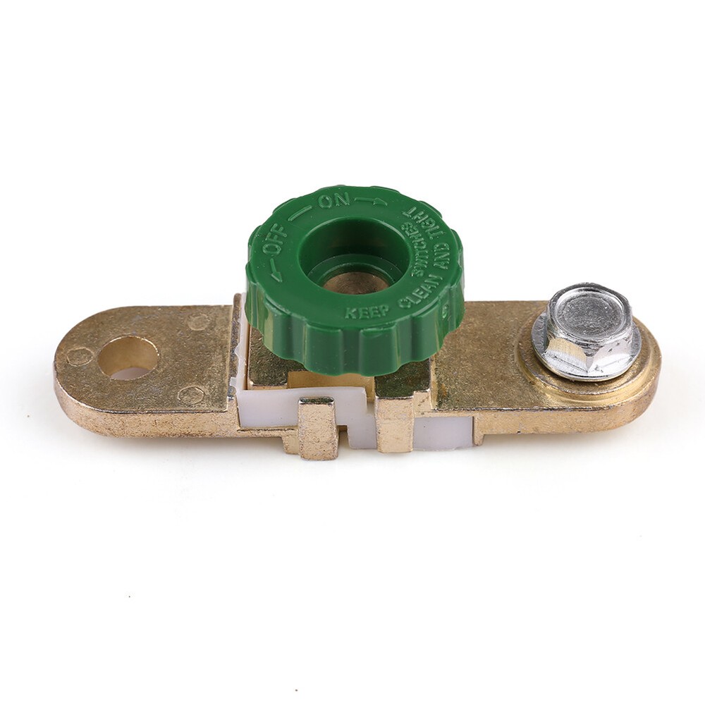 2X Battery Link Terminal Quick Cut-off Disconnect Kill Shut Switch Side Post