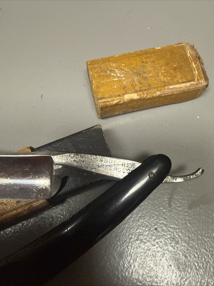 vintage straight razor
