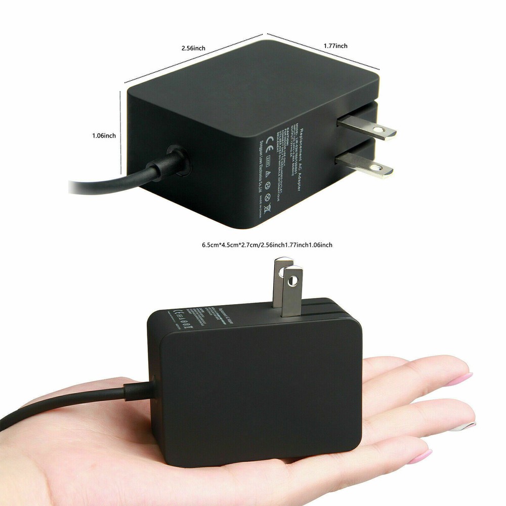 AC Charger Adapter Home Wall For Microsoft Surface2 RT Pro Windows 8 10.6 Tablet