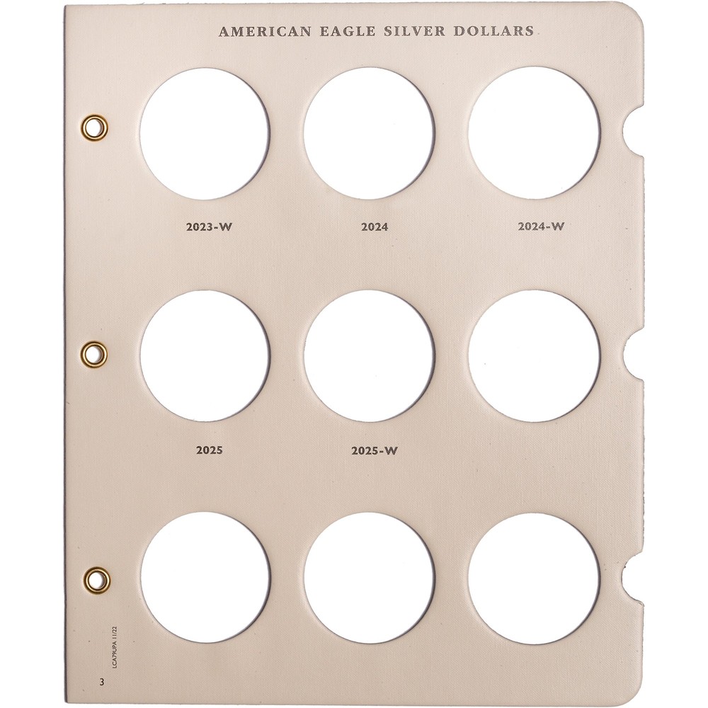 2015-Date Silver Eagle Album