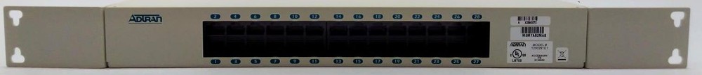 Adtran MX2800 Network RJ48 Patch Panel 28 Port 1200291E1
