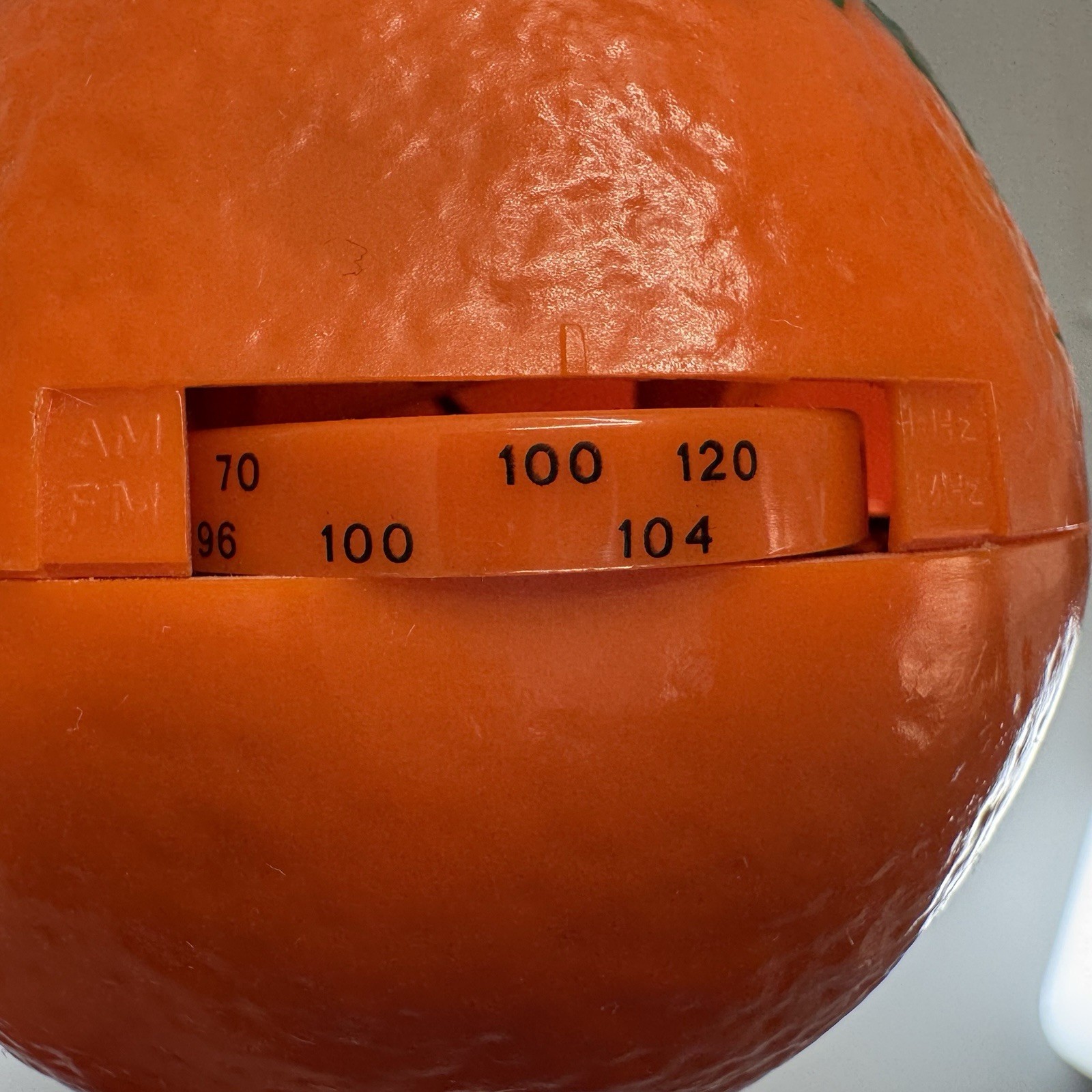 Vtg Tropicana Pure Premium Orange Radio AM/FM Straw Antenna 1980s 1990s NICE!