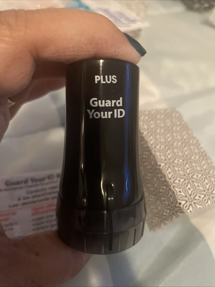 New Guard Your ID Roller Advanced X PLUS Black NIB