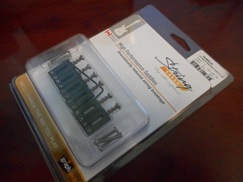 NEW Graph Tech String Saver Conductive Saddles For Import, PS-8000-0E