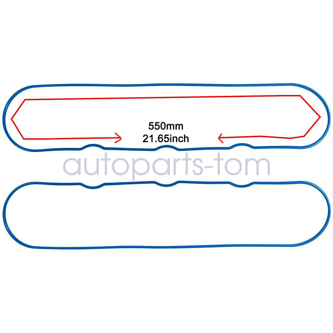 Valve Cover Gasket Set For GM LS 4.8L 5.3L 5.7L 6.0L Engine Fel-Pro VS50504 R-1
