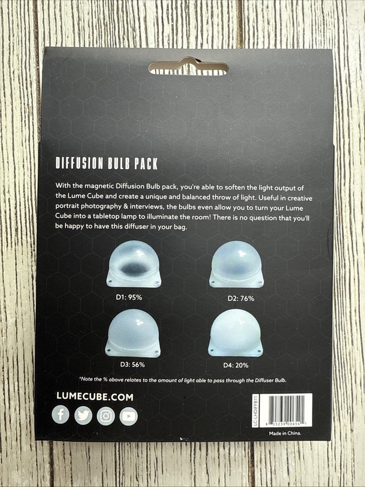 Lume Cube 2.0 Accessory/ Diffuser Pack