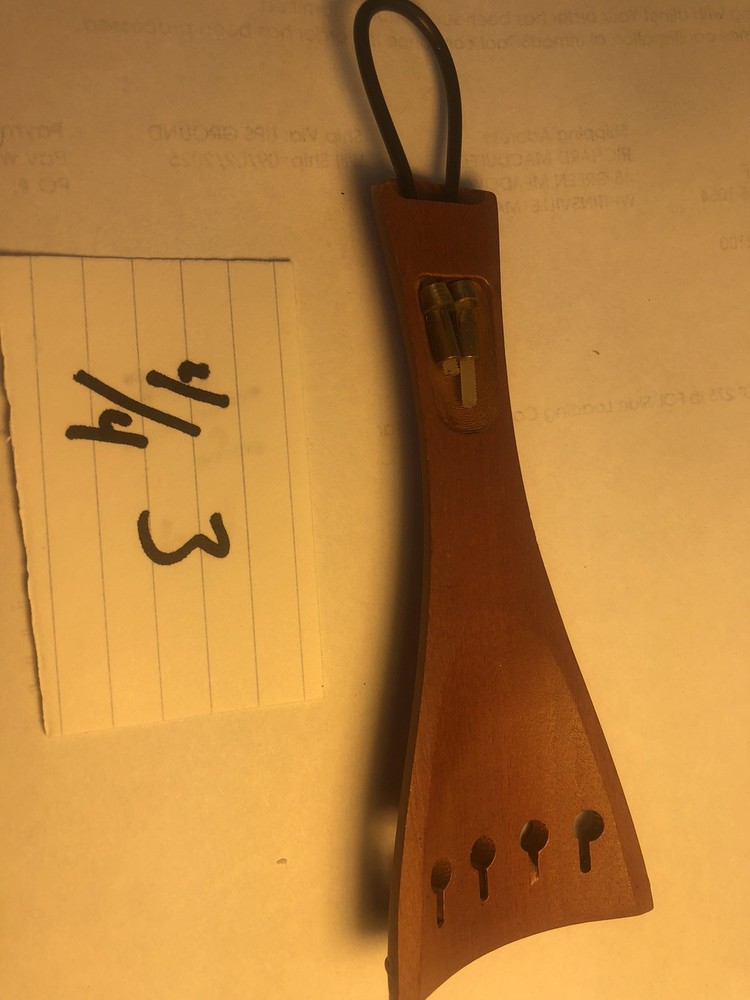 4/4 Violin Tailpiece