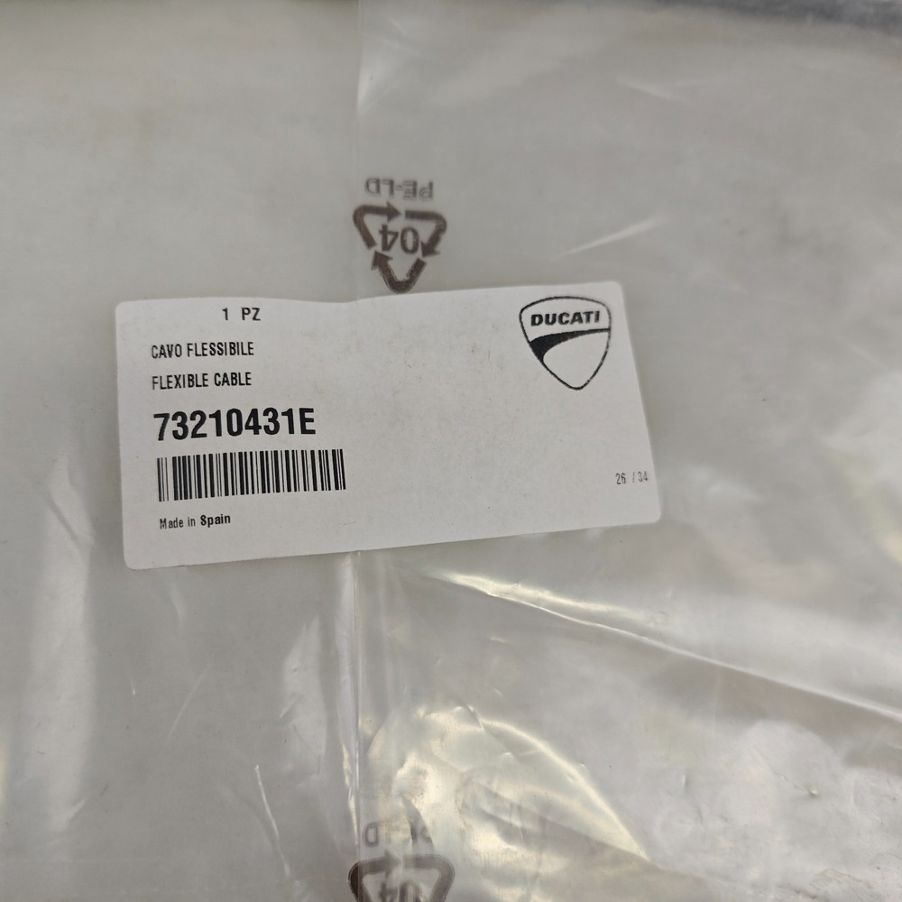 Ducati Genuine OEM Clutch Cable Hyperstrada Hyperstrada 73210431E