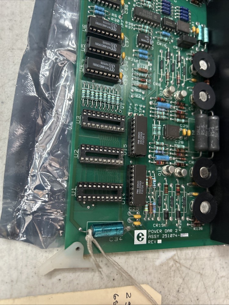 ELECTROGLAS PCB ASSY 251074-001 POWER DAR 2