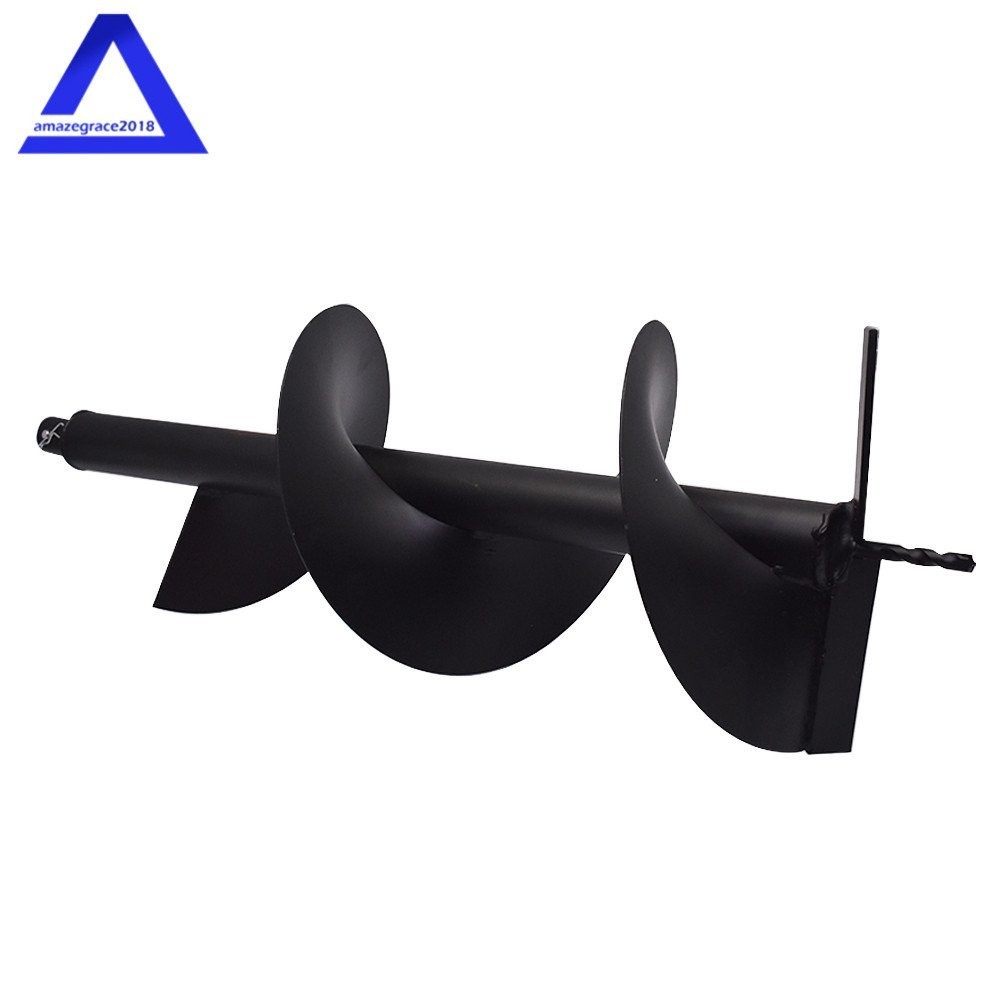 10-Inch Earth Auger Drill Bit for Gas Powered Post Hole Digger