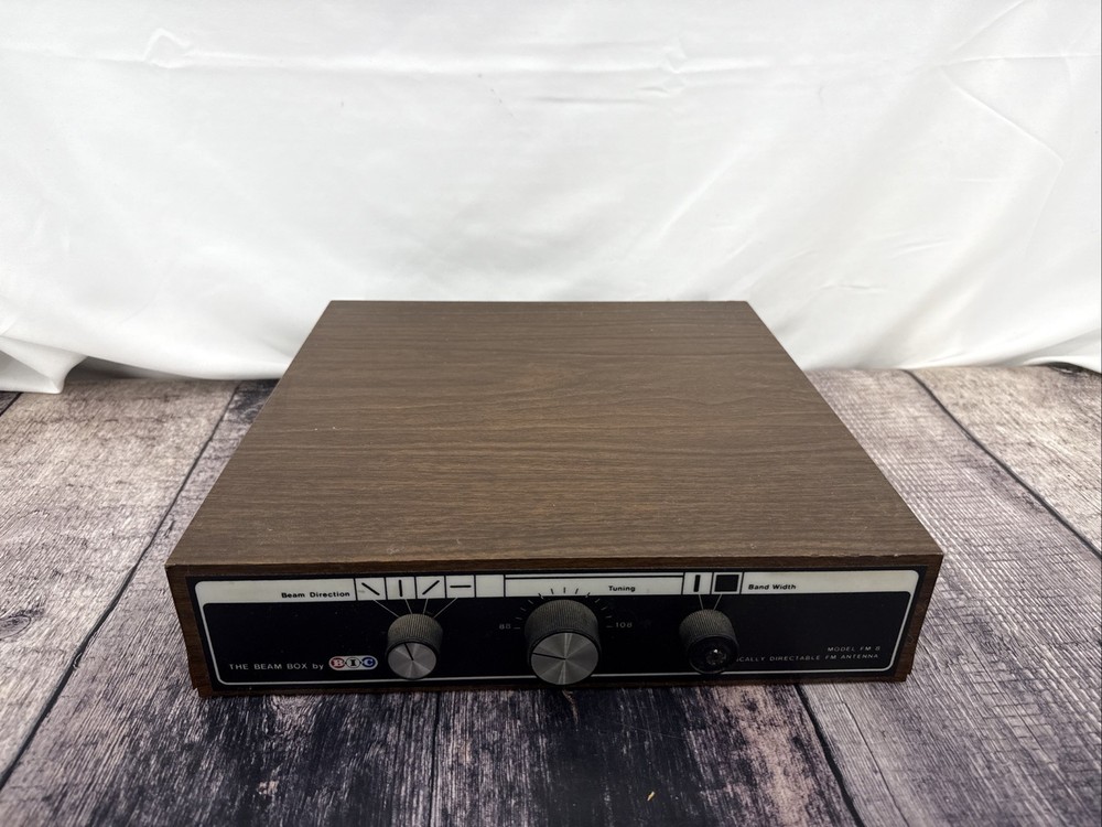 BIC Beam Box FM Model 8 Electronically Directable FM Antenna As Is