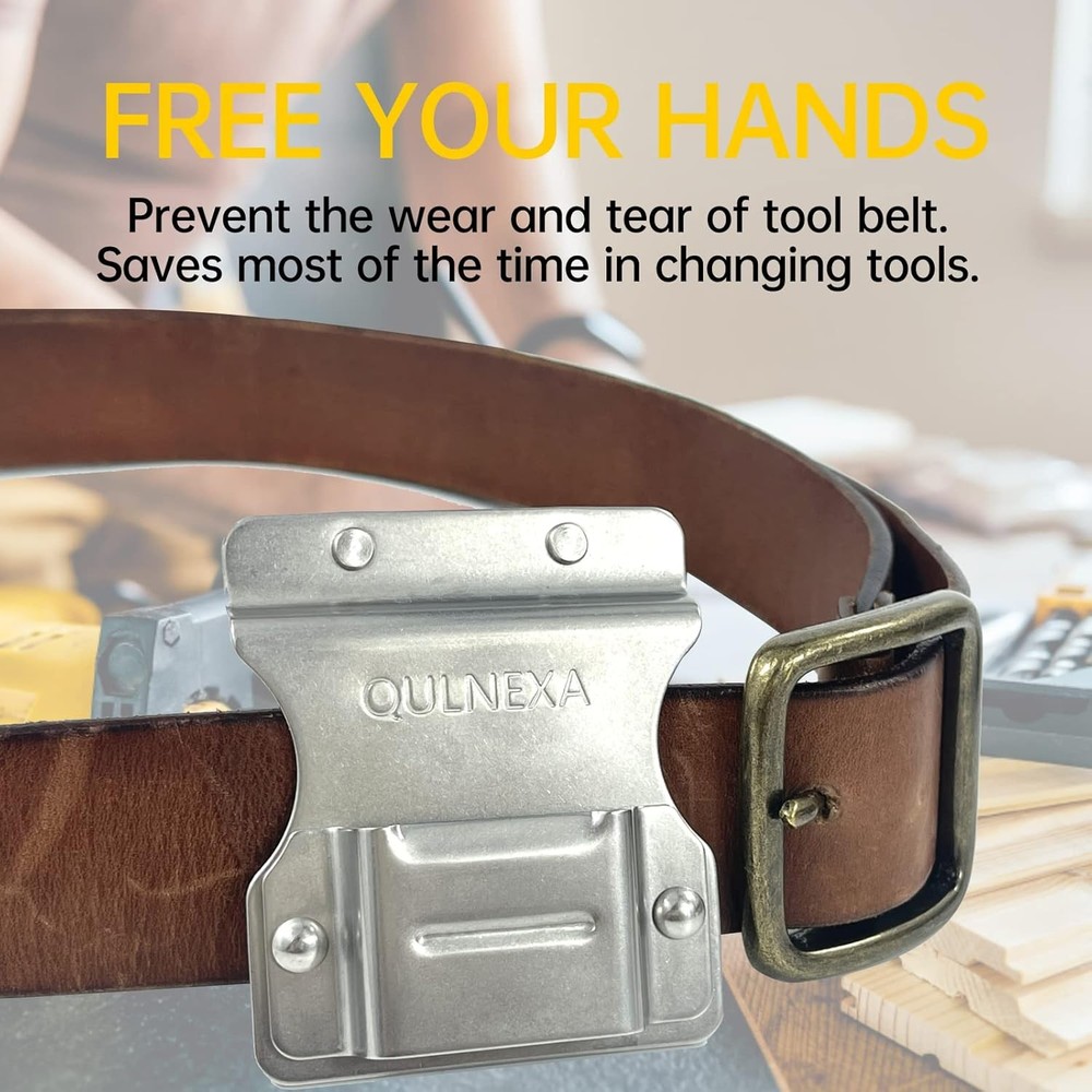 Clip On Tool Belt Drill Holder, Holder
