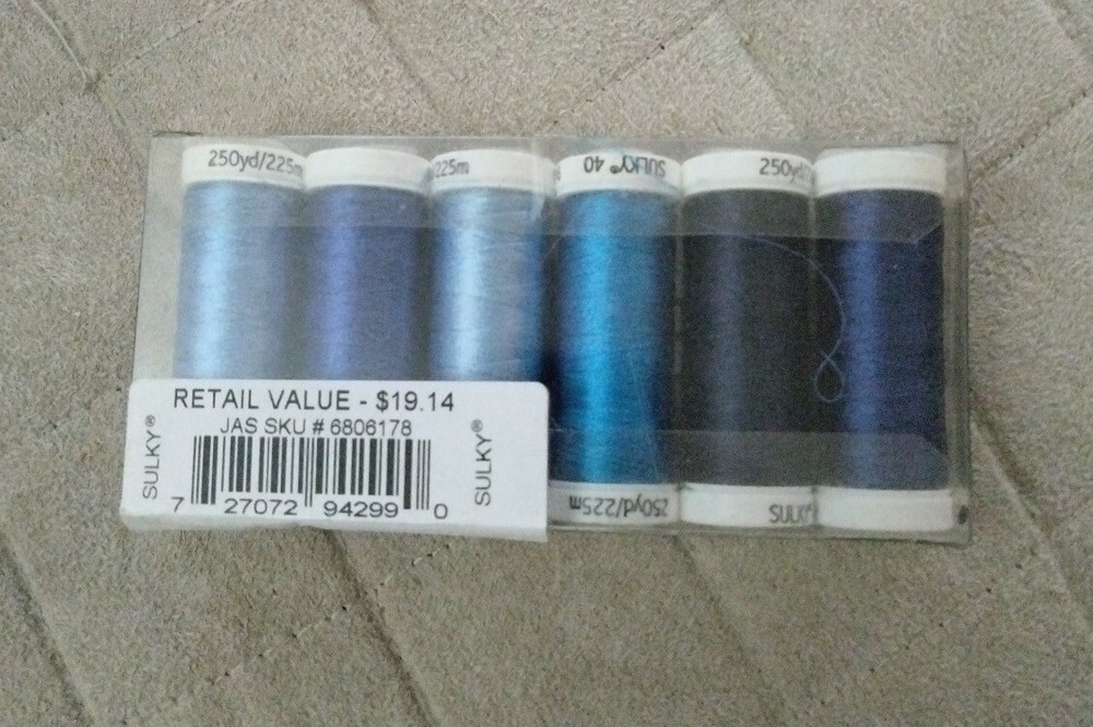 Sulky Embroidery Thread 6 Pack