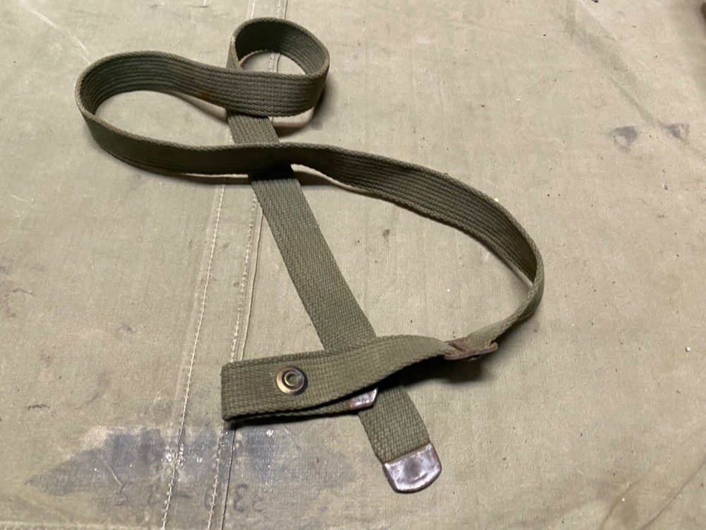 ORIGINAL WWII US ARMY INFANTRY M1 CARBINE RIFLE LATE WAR WEB CARRY SLING