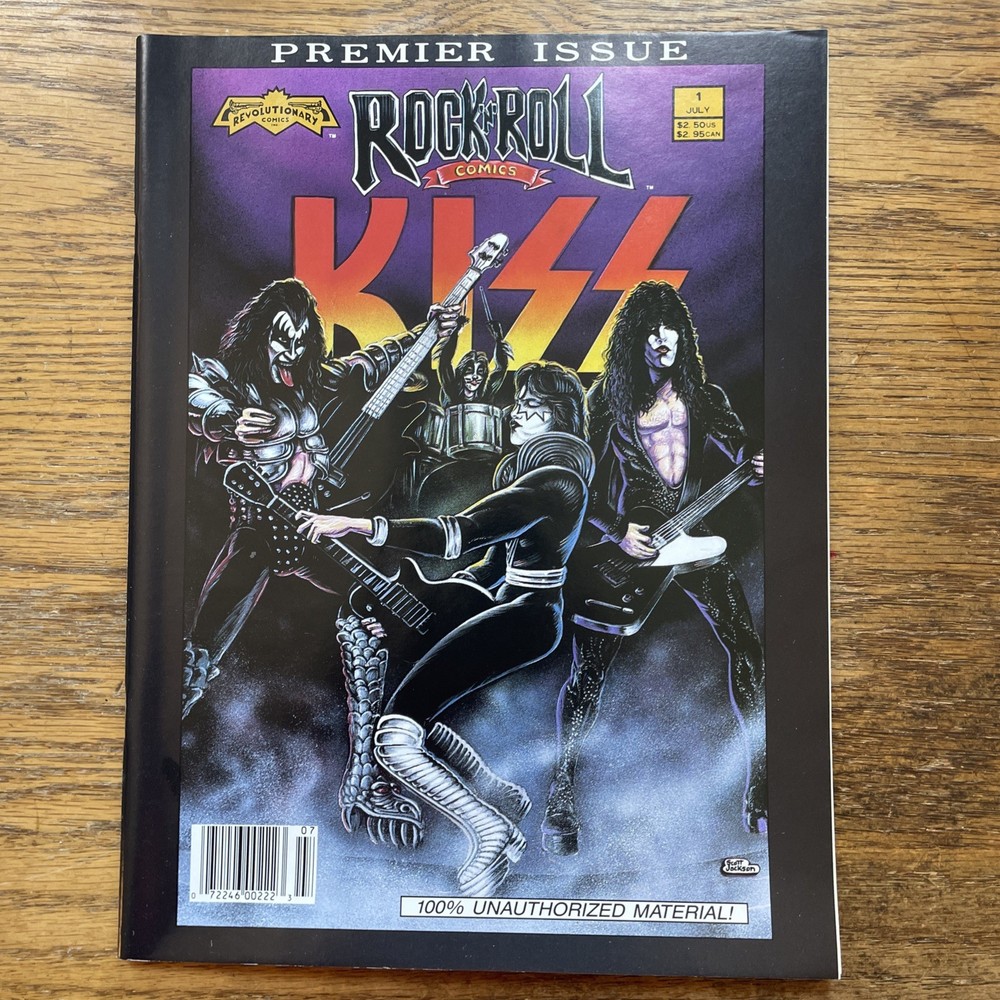 Premier Issue" KISS " ROCK' N ' ROLL COMICS #1 VF