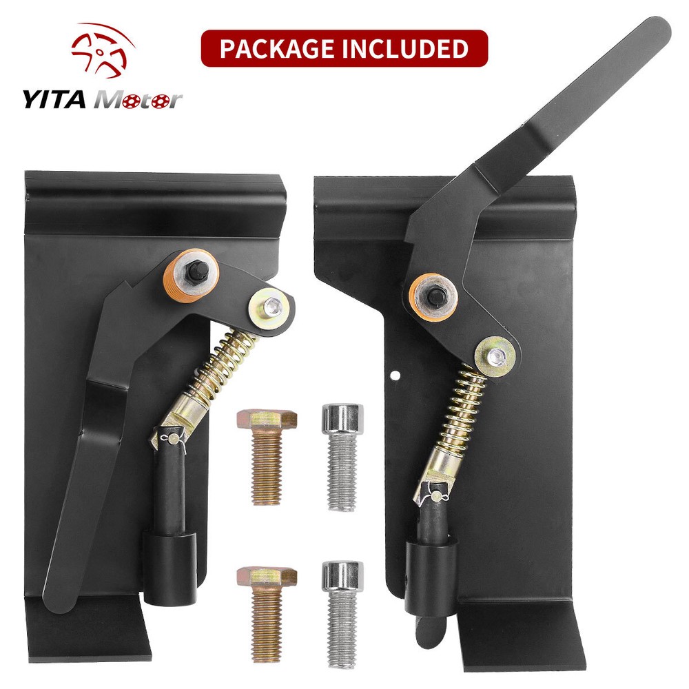 Latch Box Quick Conversion Adapter Weld On Skid Steer Loader Plate Attachment