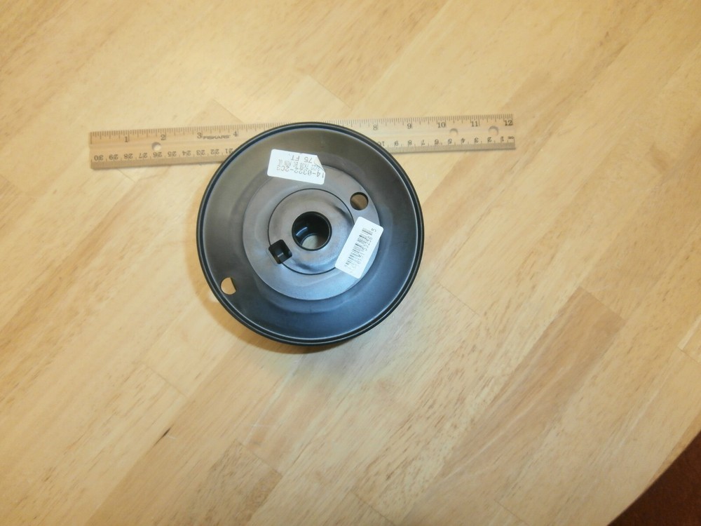 EMPTY PLASTIC SPOOL 5" Wide for wire,cord,chain,ribbon