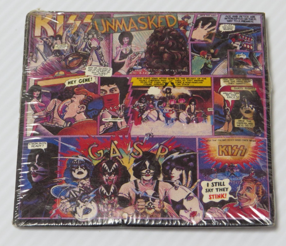 KISS OFFICIAL UNMASKED CHU BOPS GUM 1980 AUCOIN