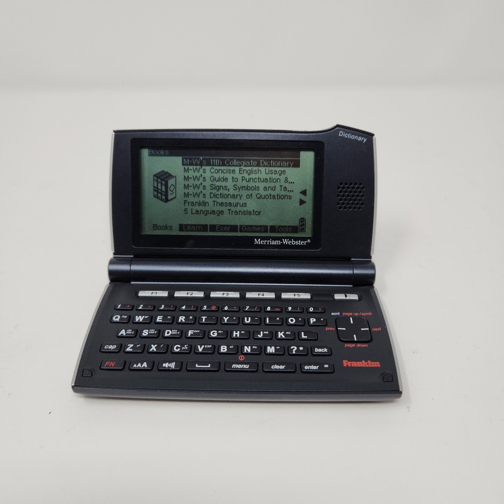 Franklin Merriam-Webster's Speaking Collegiate Dictionary