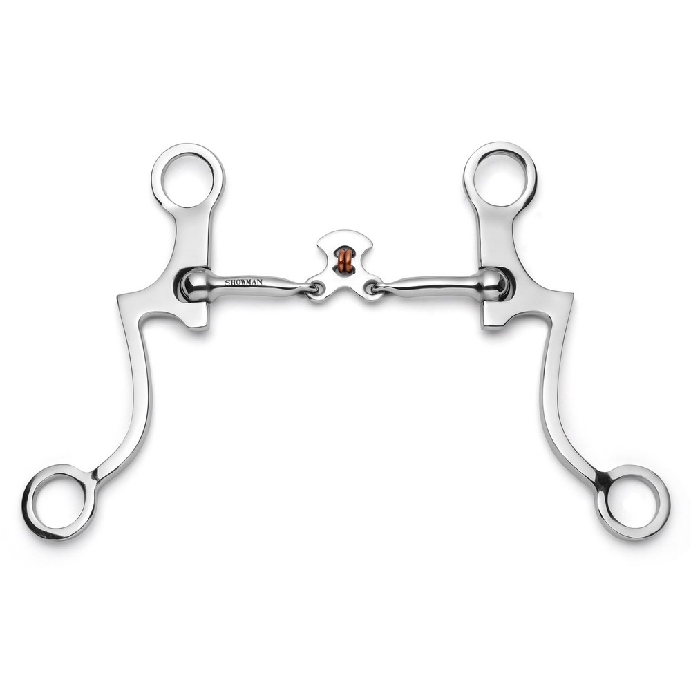 Showman Seven Shank Bit w/ Floating Spoon Copper Rollers