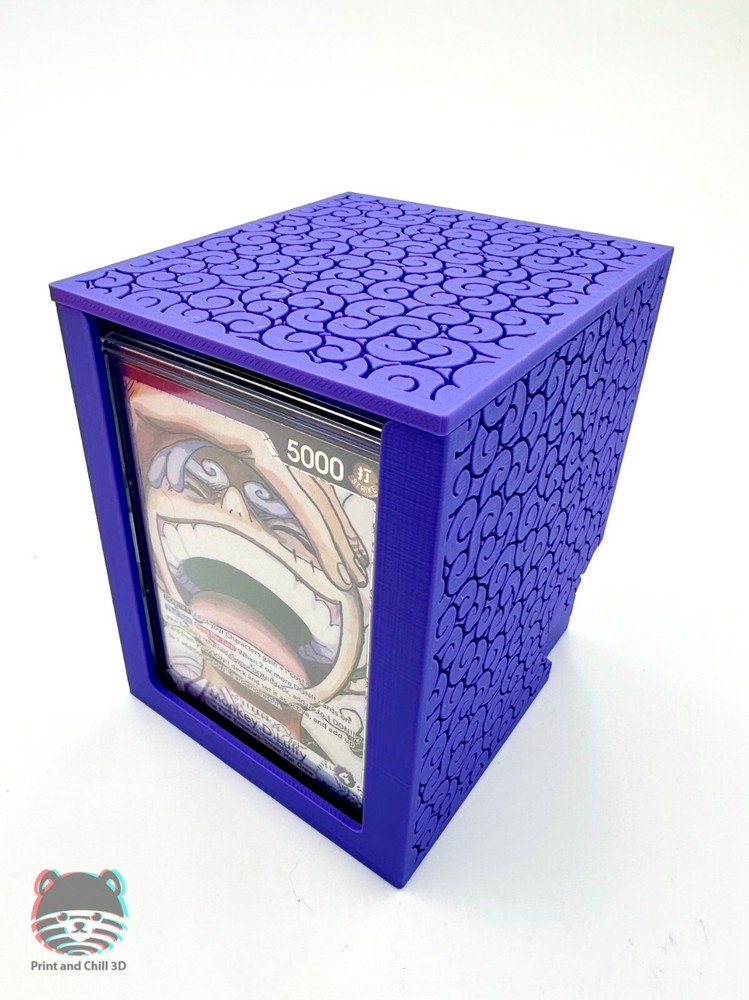 One Piece TCG Gum Gum Devil Fruit Pattern Luffy Magnetic Deckbox + MINI SNAP