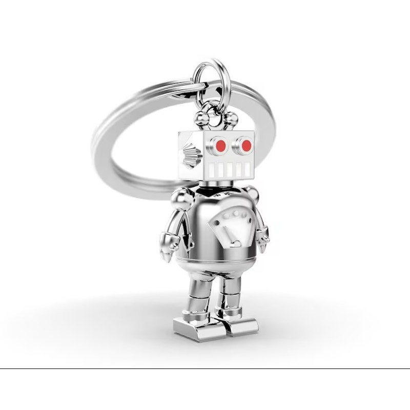 Metalmorphose 3D Robot Keychain