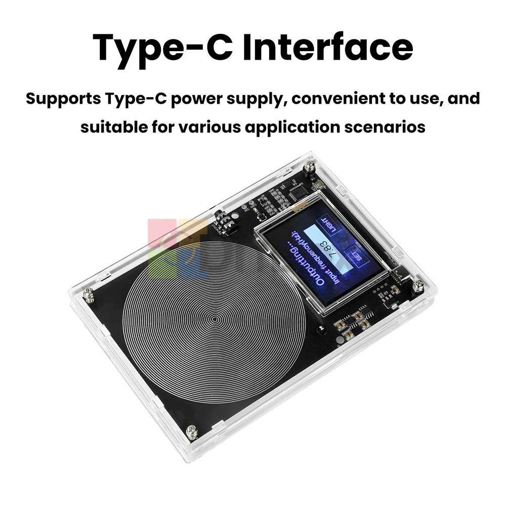 0.01-99999Hz Adjustable Frequency Touch screen Schumann Wave Generator with Case