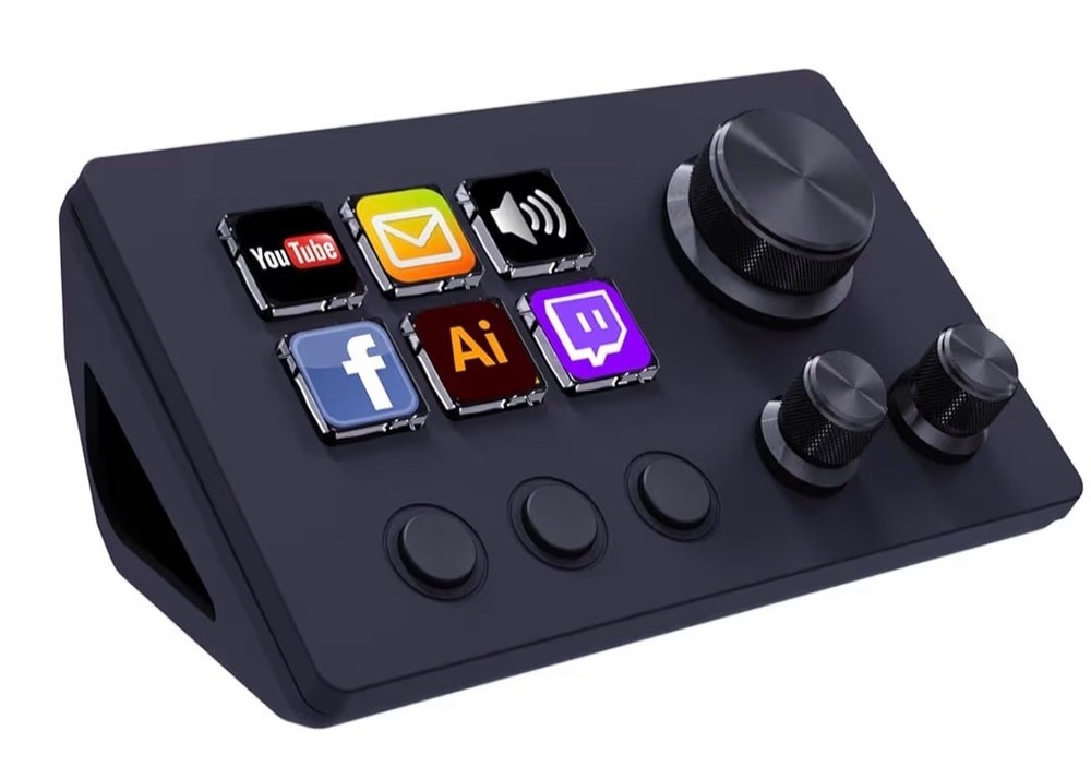 Stream Controller Deck with12 Customizable Macro Keypad to Trigger Actions in OB
