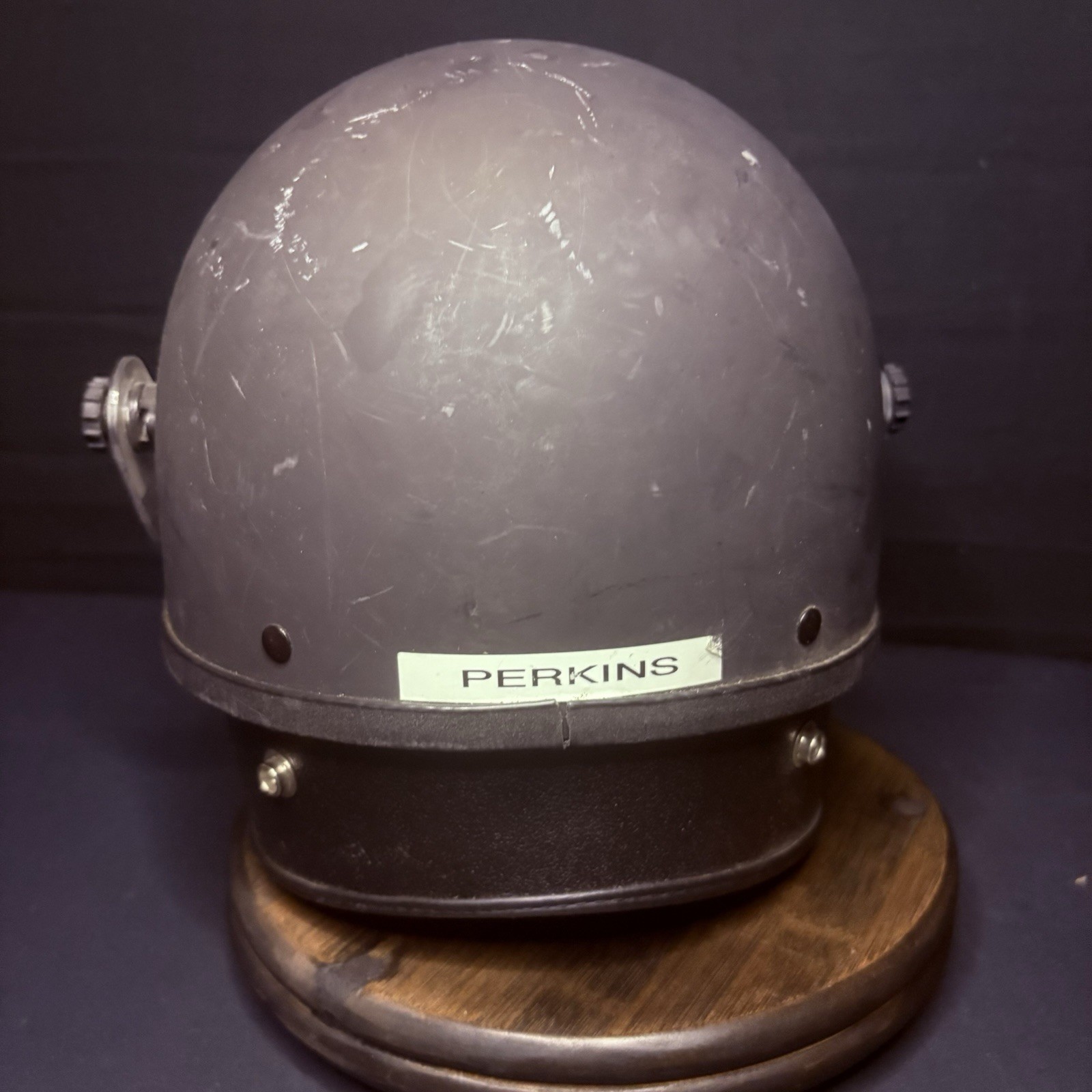 Police SWAT Riot Helmet Black (Universal Size) USA MADE w/ Removable Face Shield