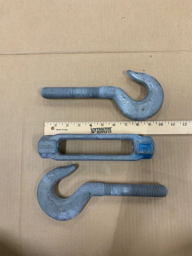 1” Turnbuckle - Double Hook