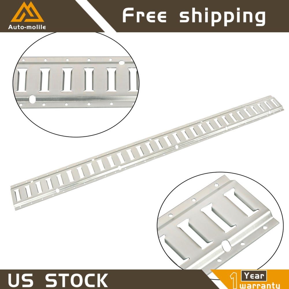 Durable 32 Pcs 5' E Track Tie Down Rail System Heavy Loads Portable For Vans