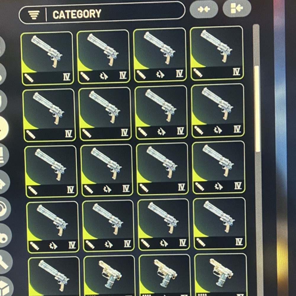 Digital Weapon Collection - Multiple Types, Generations I & IV, Game Asset