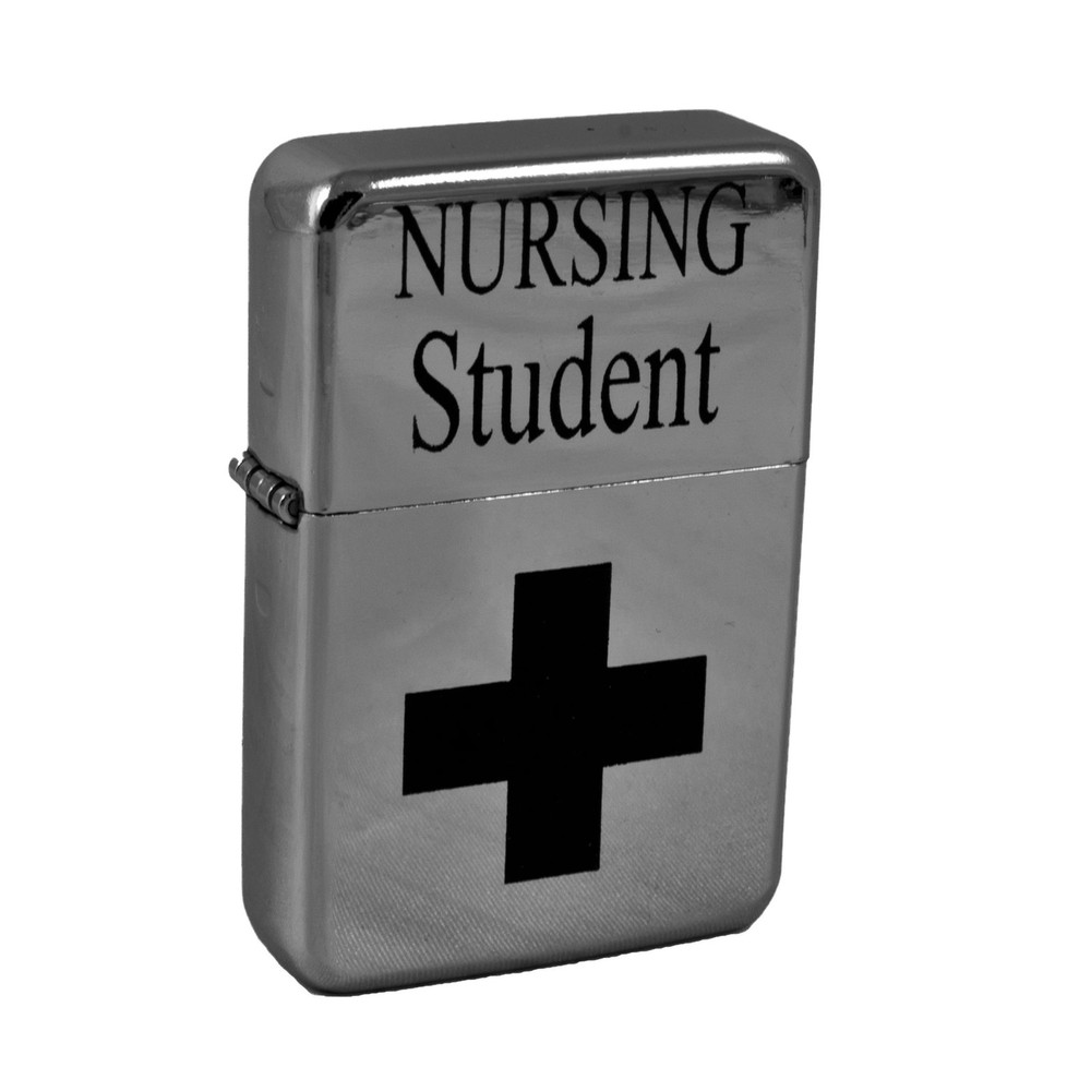 Lighter - Nursing Student High Polish Chrome