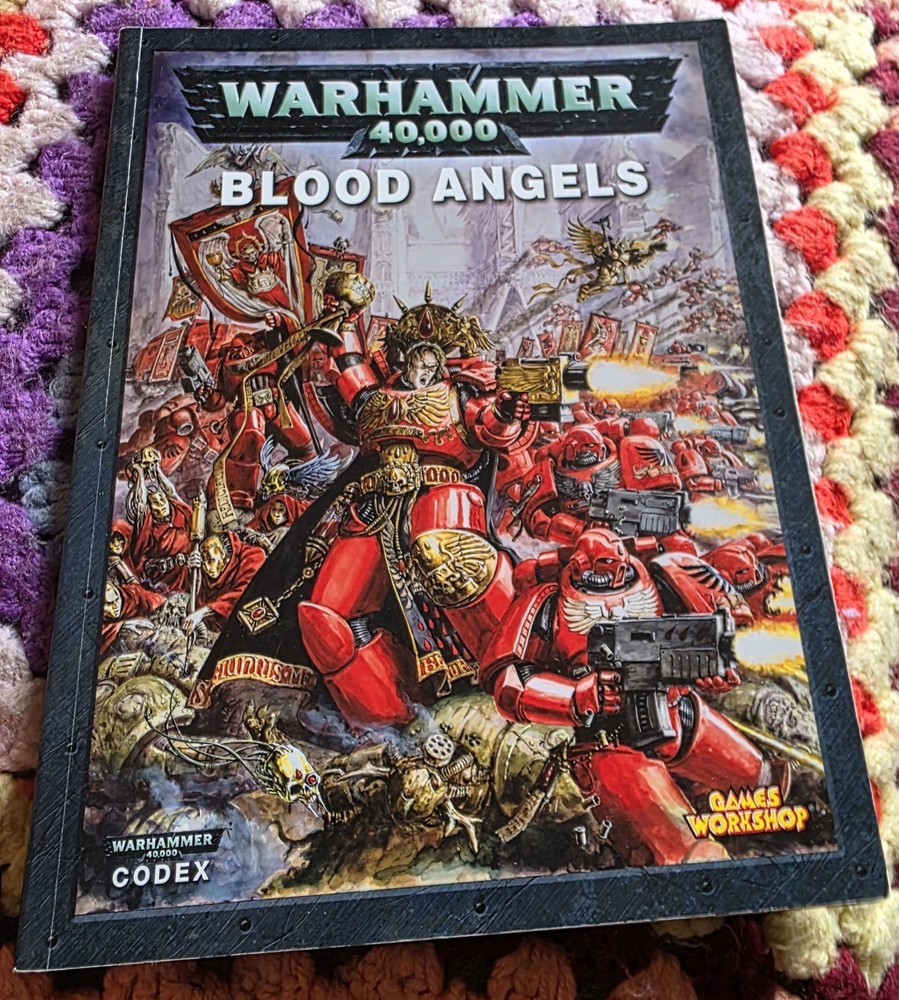 Warhammer 40k Blood Angels Codex  Softcover book