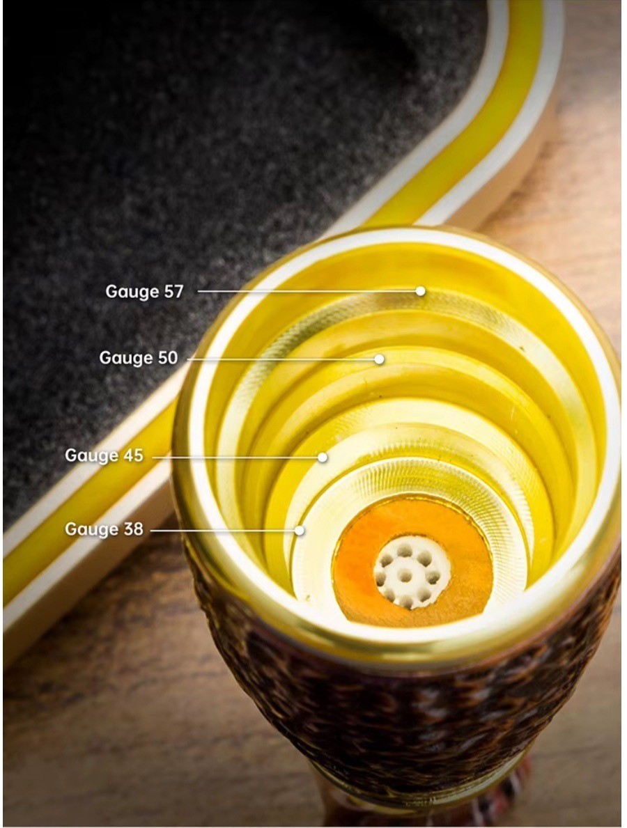 Multi-Caliber Briar Wood Cigar Holder