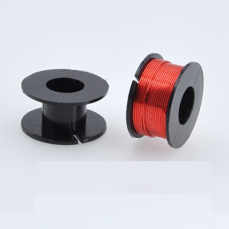 Plastic Round Bobbin Wire Coil Frame Skeleton DIY Inductor Winding Frame
