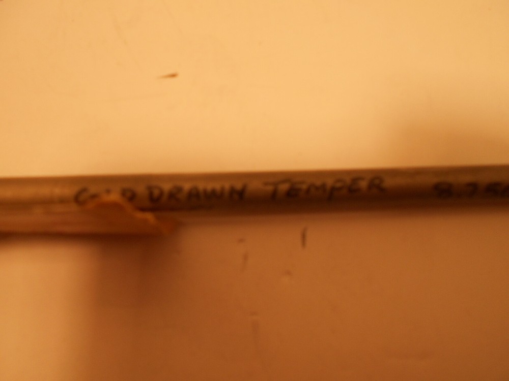 3/8 Diameter Cold Drawn Nickel 8 3/4 Long +or-1/16.