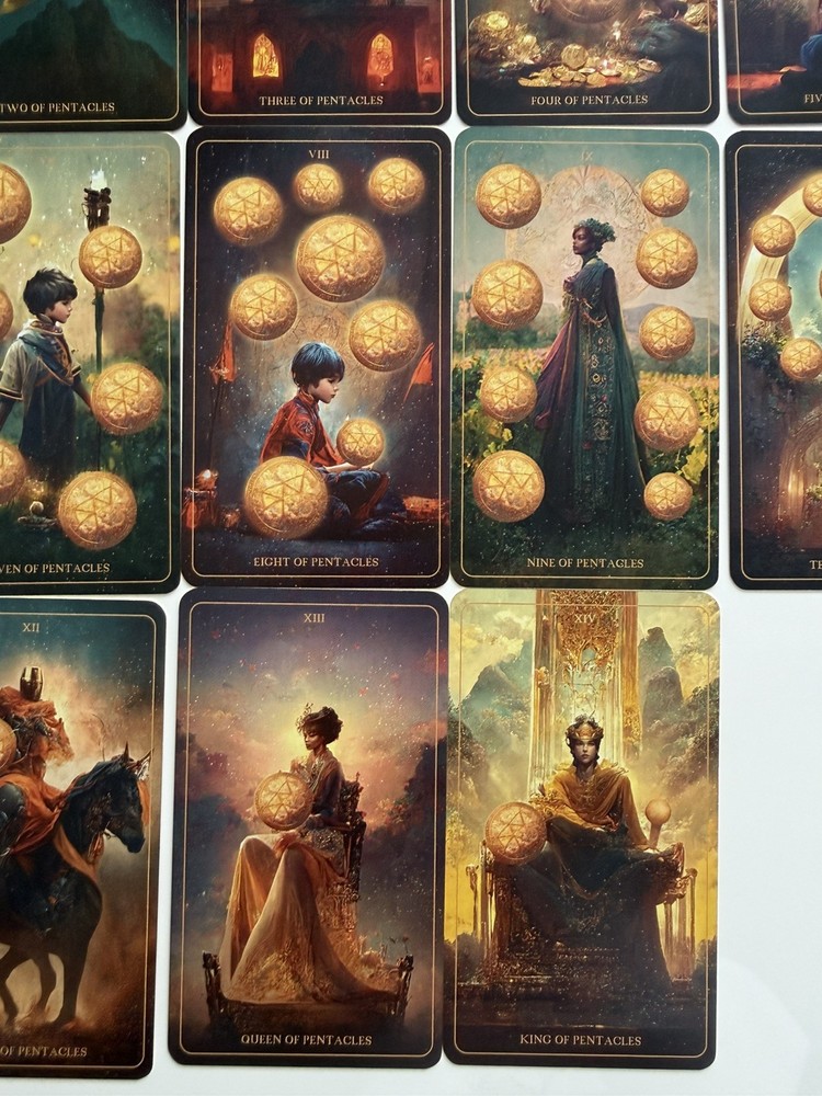 The Harmony Tarot deck by Christopher Lee 2022 OOP Indie