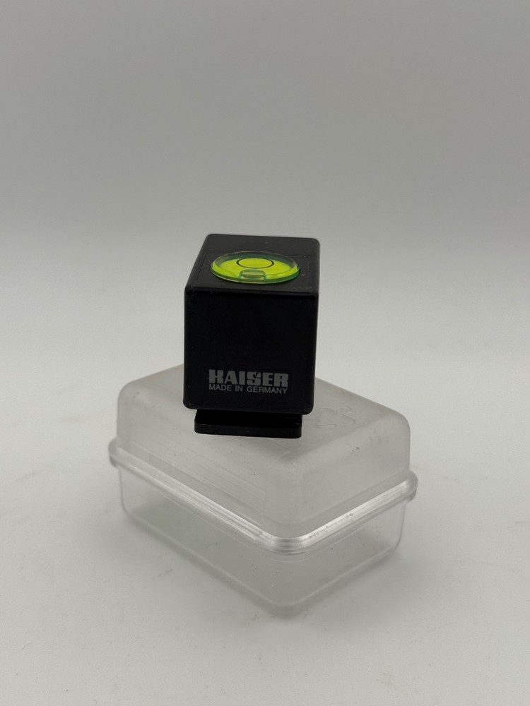 Kaiser Germany Cold Shoe Mount Bubble Level for Camera