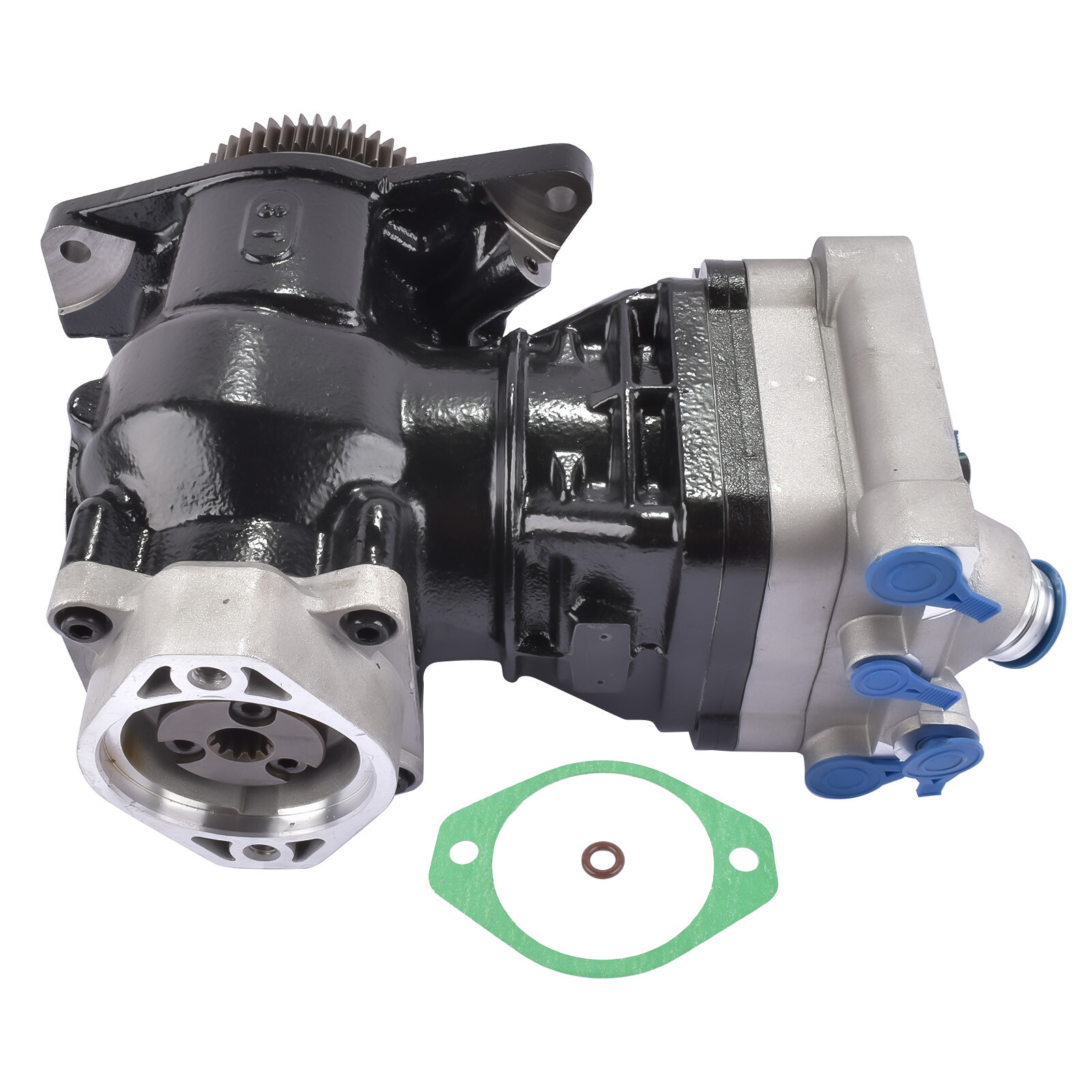 For Detroit Diesel DD15 Truck Air Brake Compressor with Gear DDE RA4711302515