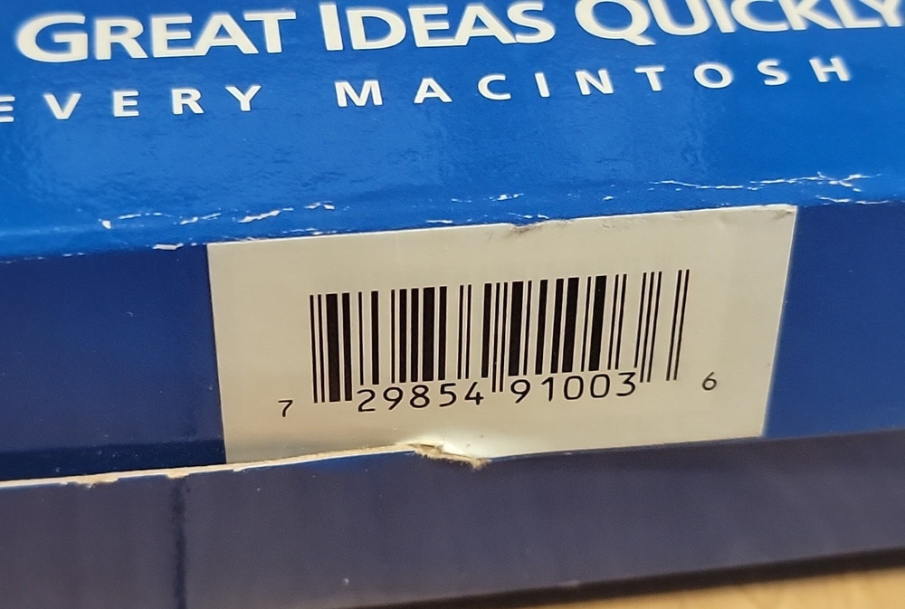 IdeaFisher Macintosh Software Apple 1994 Generate Ideas & Solving 3.5" - READ