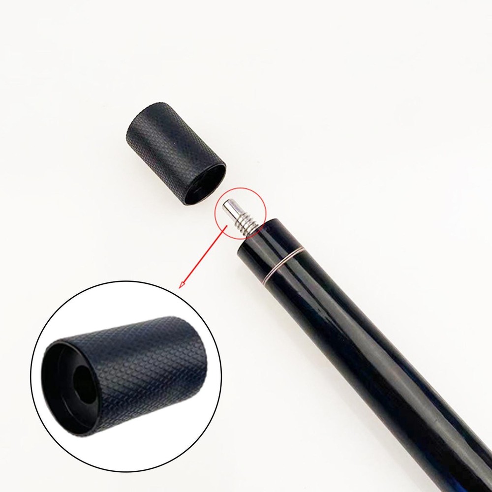 Pool Cue Joint Protector Premium Portable Easy to Install for 3/8 Threaded
