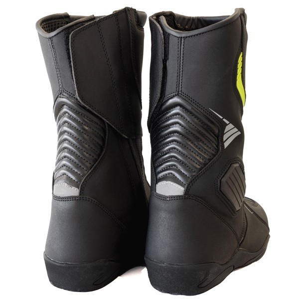 Richa VORTEX Black Touring Waterproof Motorcycle Boots - Size 43