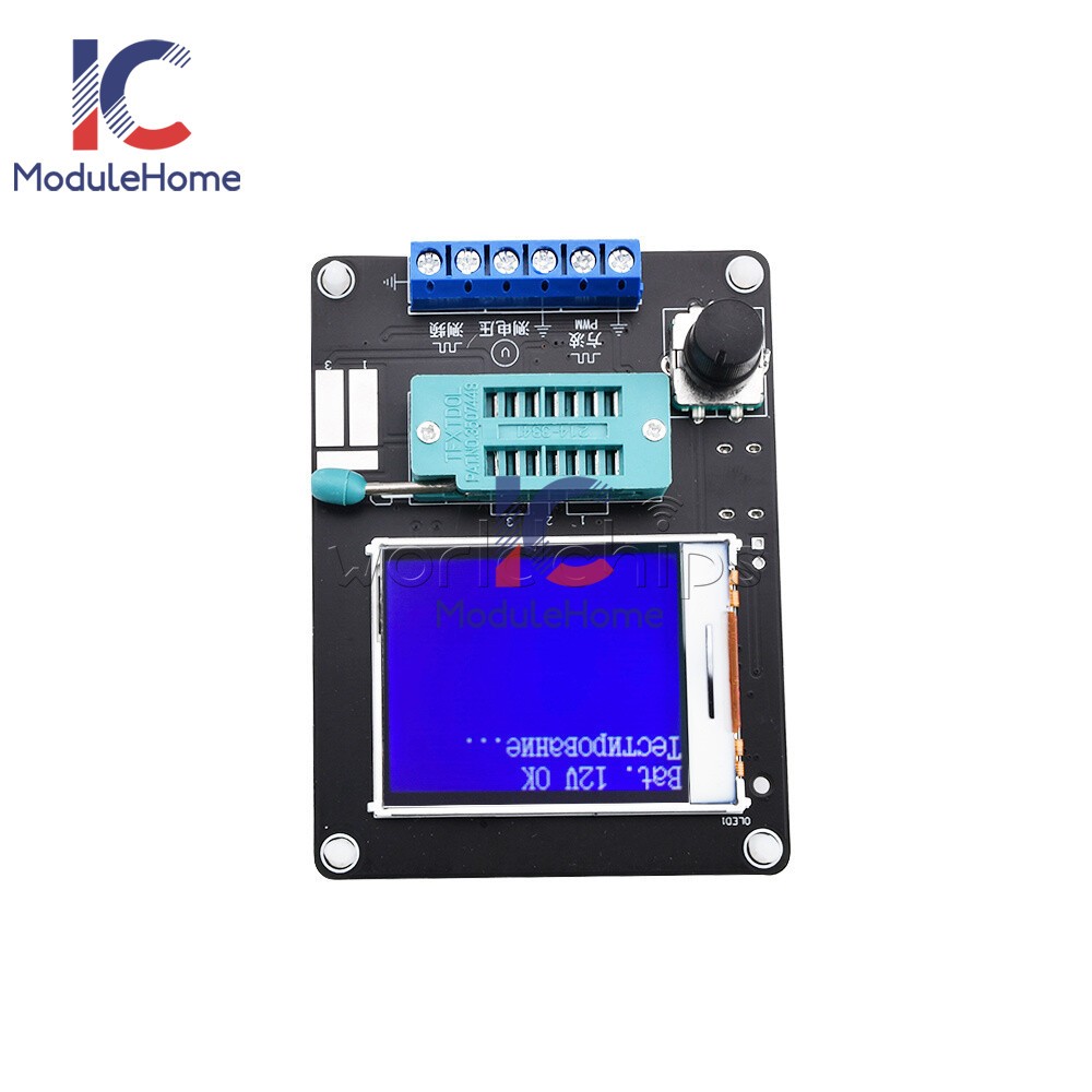 GM328A Transistor Tester Diode Capacitance Inductance ESR Volt Frequency Meter